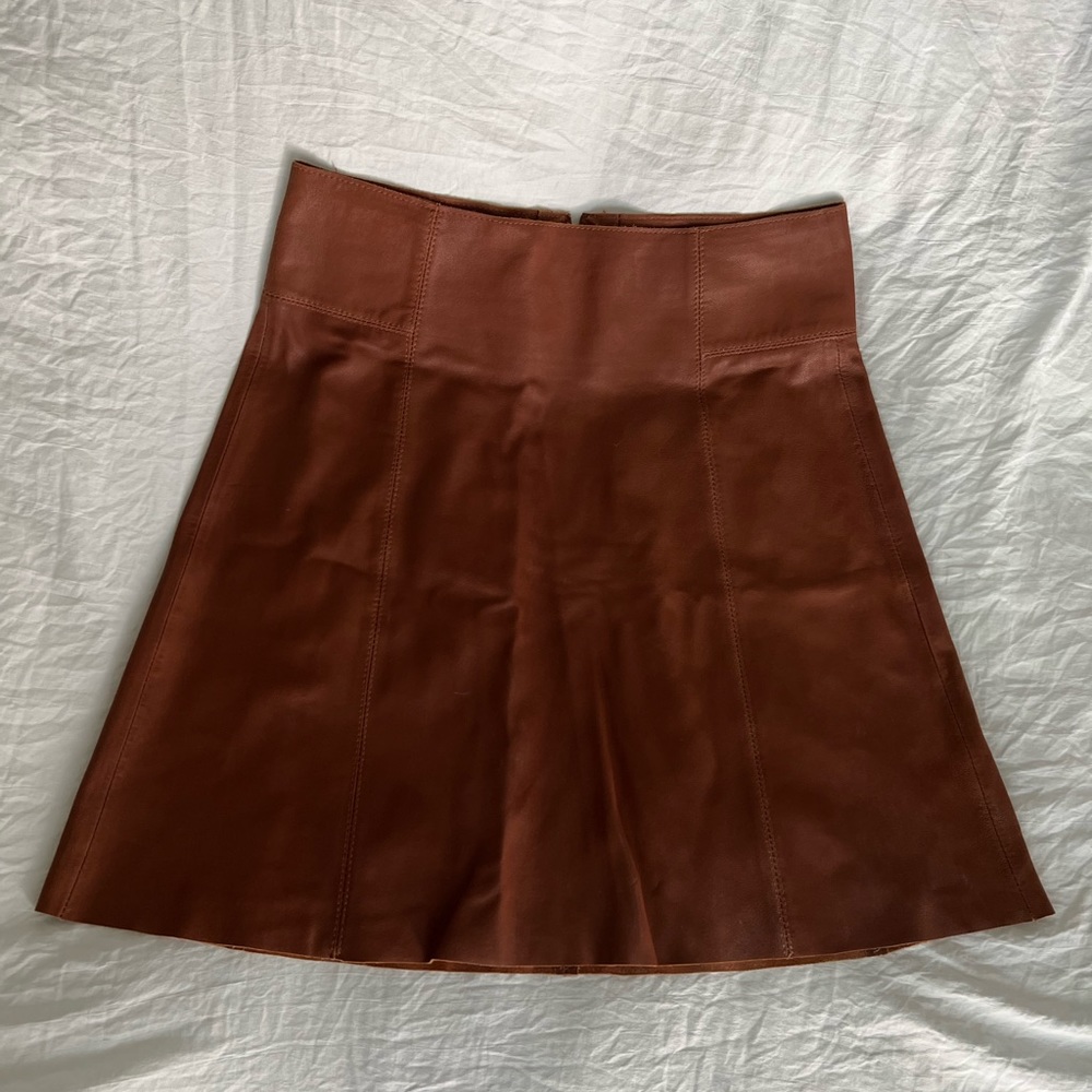 Zara Leather Skirt